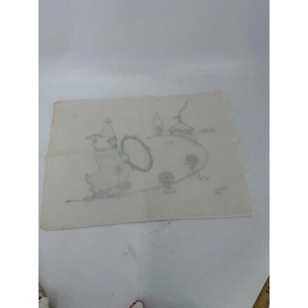 Vintage Handmade Pillowcase-approximately 11